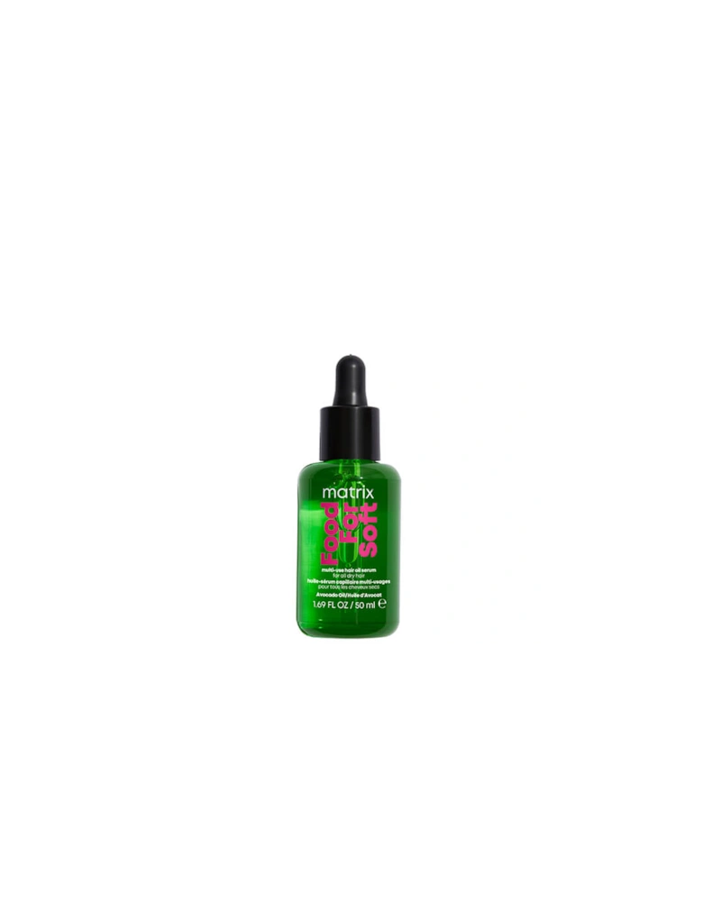 Food For Soft Multi-Use Hair Oil Serum is Infused with Avocado Oil For All Dry Hair 50ml