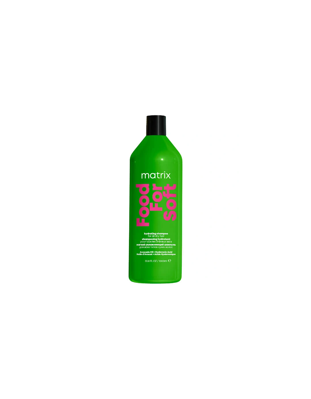 Food For Soft Hydrating Shampoo with Avocado Oil and Hyaluronic Acid For Dry Hair 1000ml, 2 of 1
