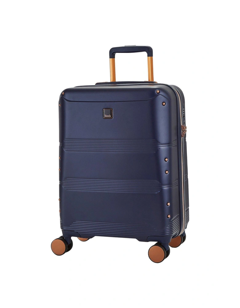 Mayfair 8 Wheel Hardshell Cabin Suitcase - Navy