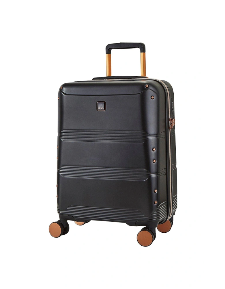 Mayfair 8 Wheel Hardshell Cabin Suitcase - Black