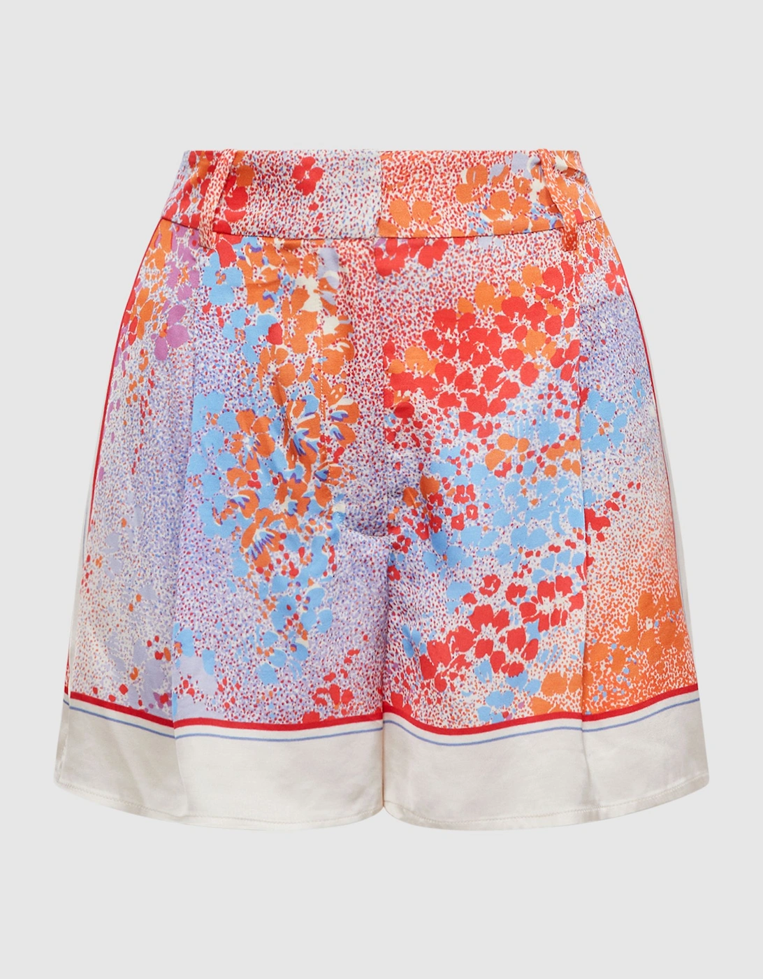 Printed Mid Rise Shorts, 2 of 1