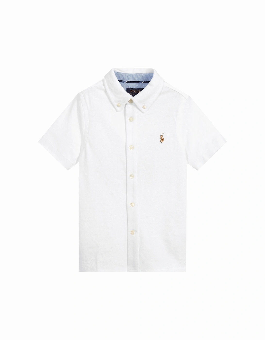Boy's Polo Shirt White, 2 of 1
