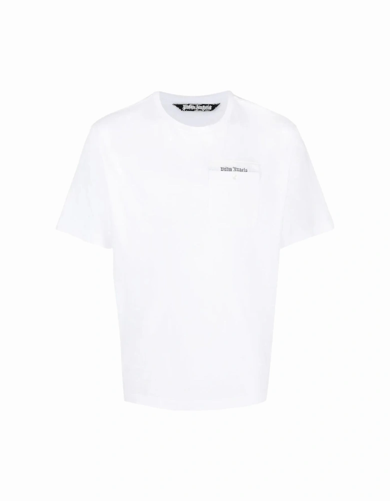 Sartorial Tape Pocket Tee White