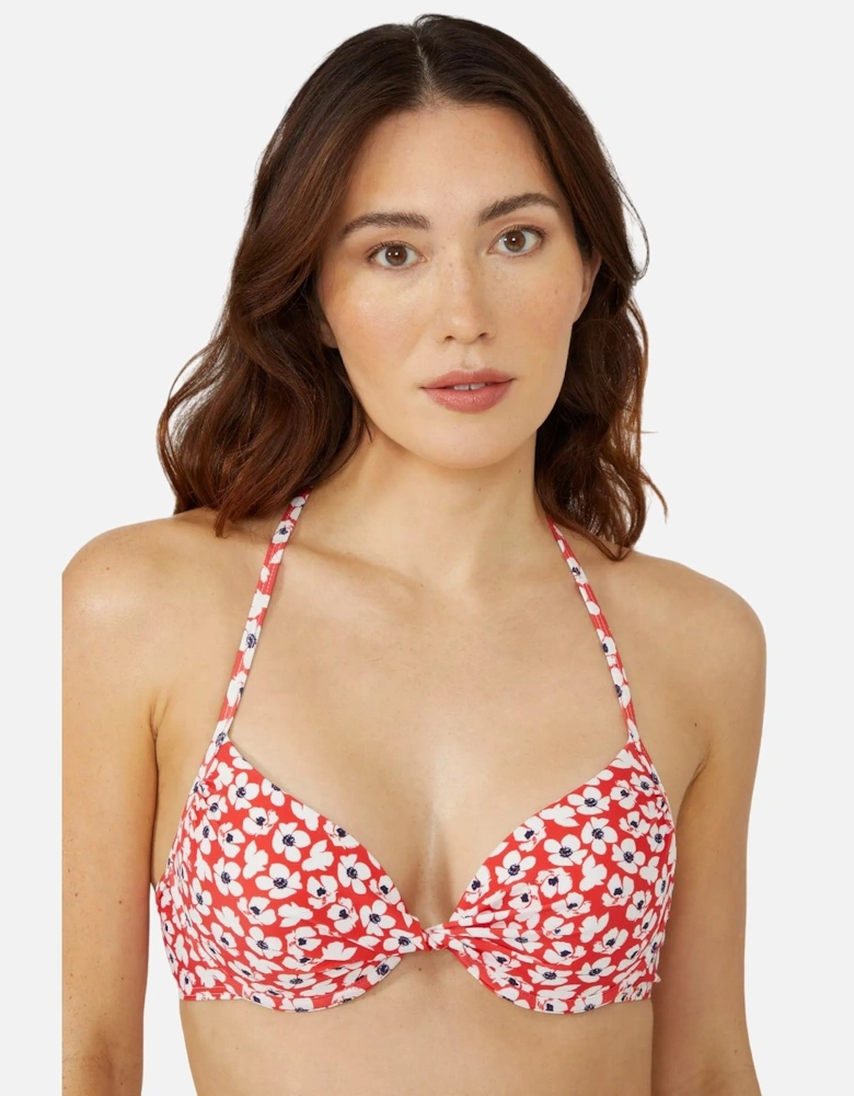 Womens/Ladies Ditsy Print Underwired Bikini Top