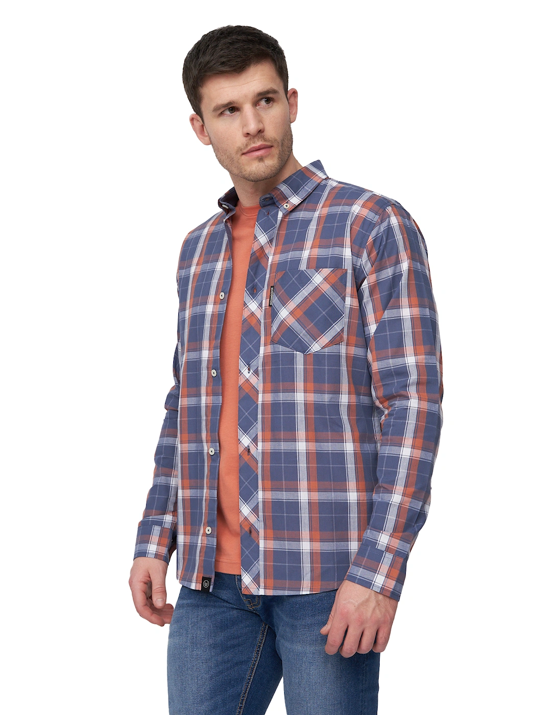 Duck and Cover Mens Lennmore Checked Shirt, 5 of 4