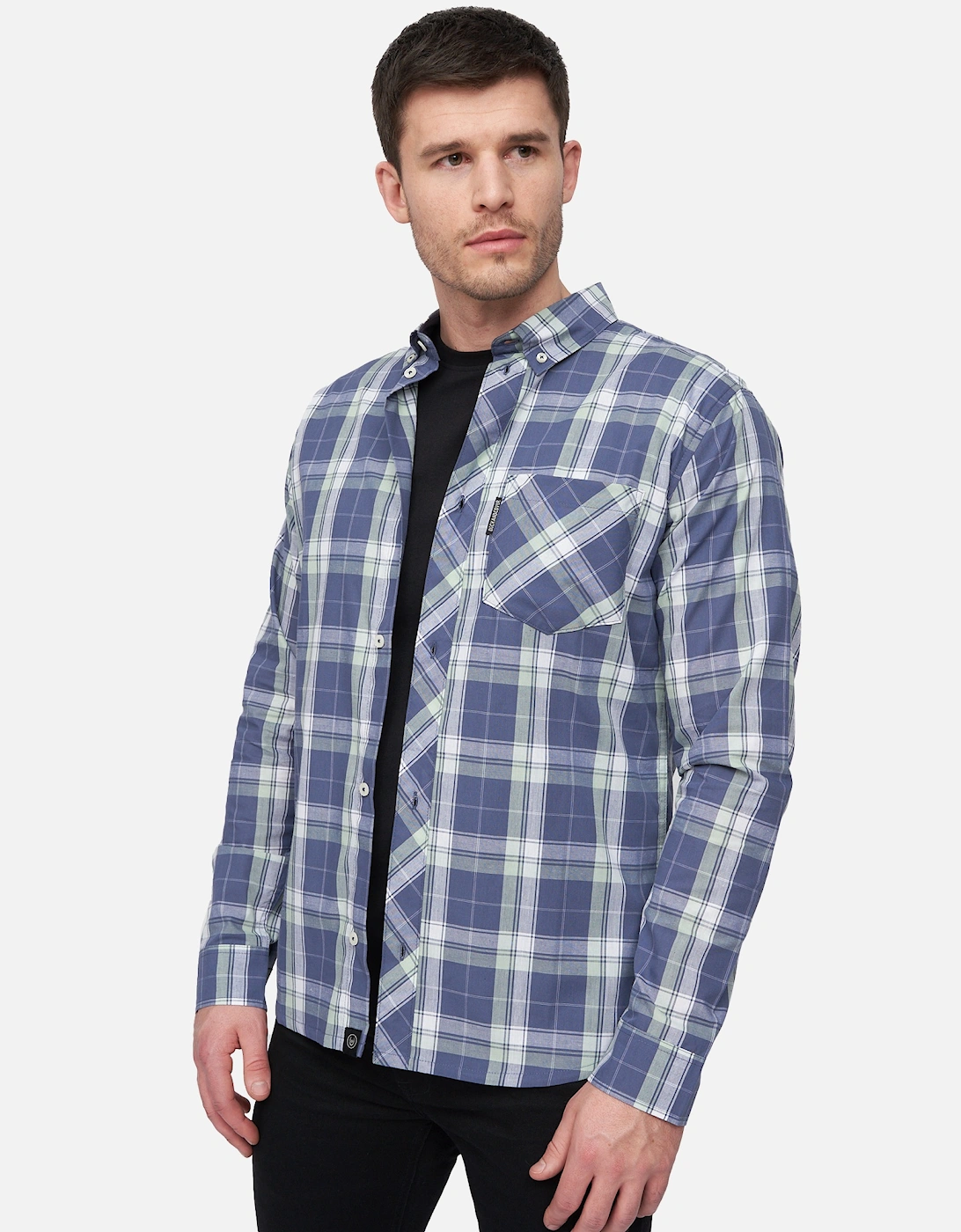 Duck and Cover Mens Lennmore Checked Shirt, 6 of 5