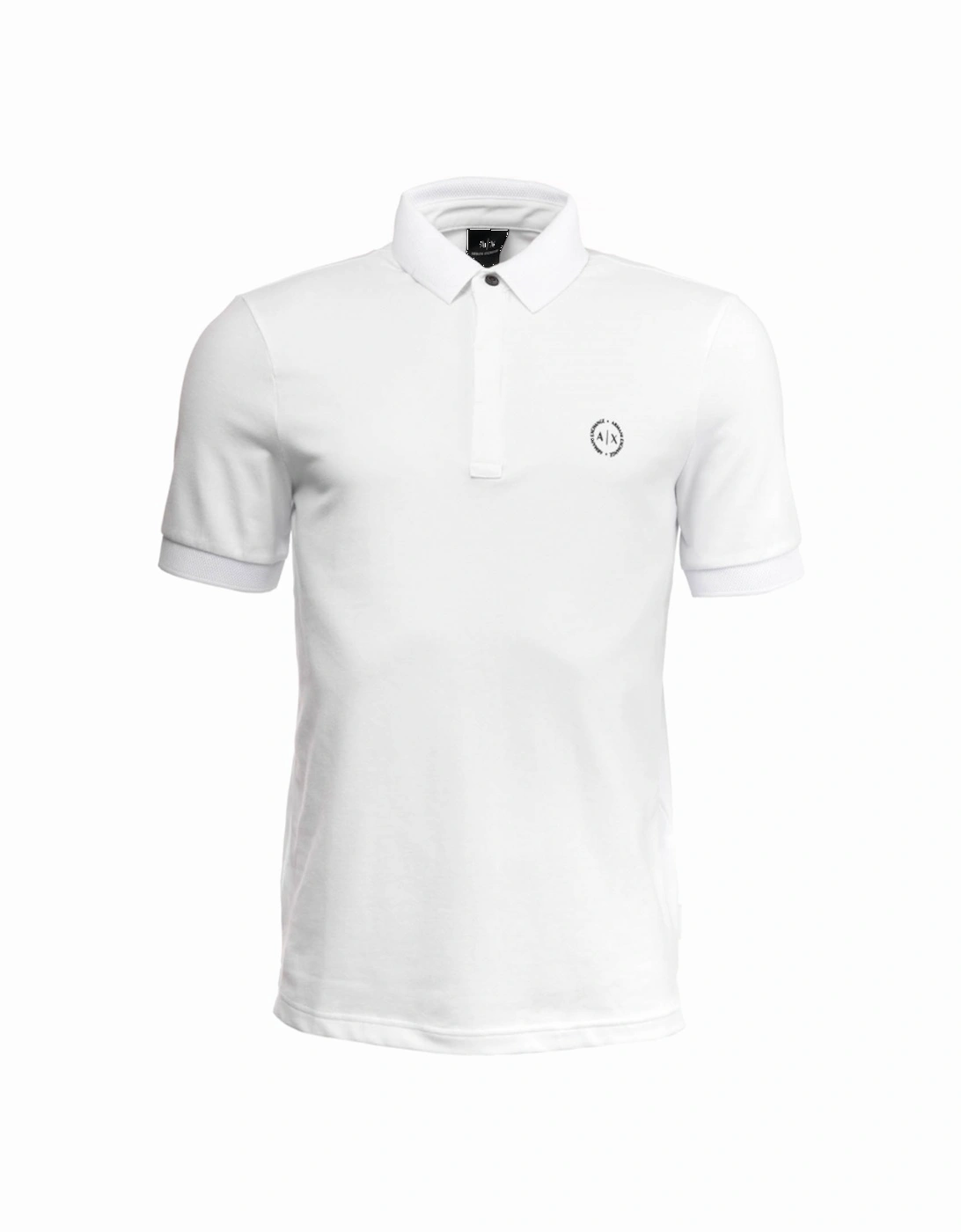 Mens Short Sleeve Micro Logo Polo Shirt, 5 of 4