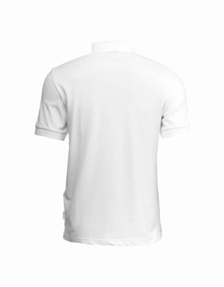 Mens Short Sleeve Micro Logo Polo Shirt