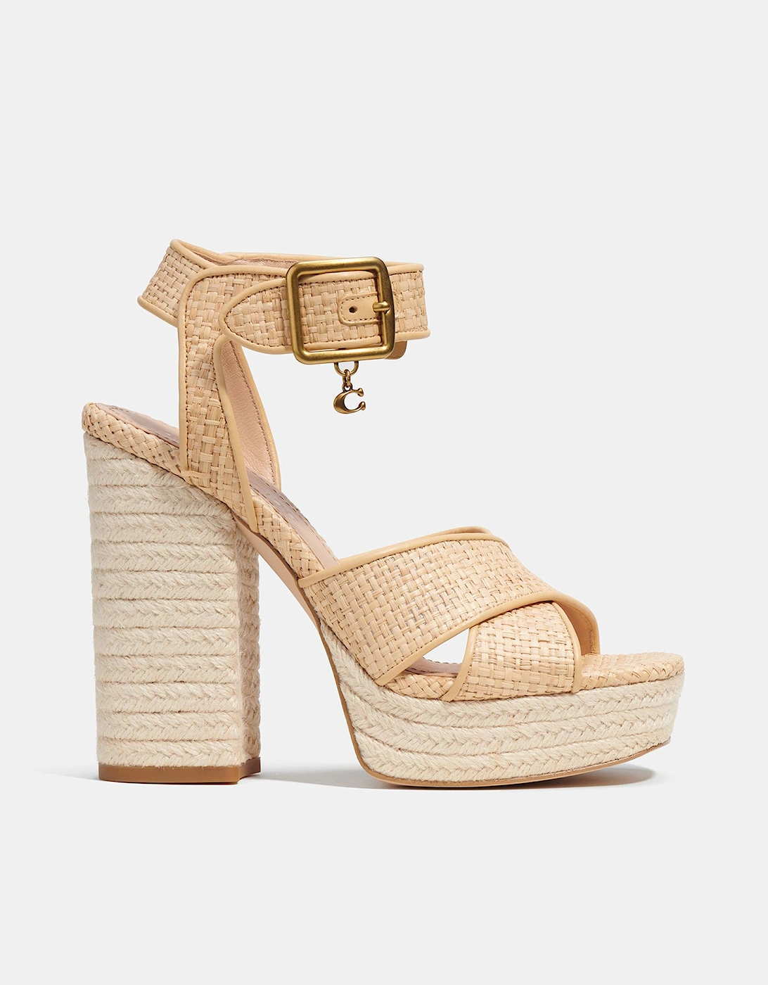 Women's Nelly Raffia Platform Sandals - - Home - Brands - - Women's Nelly Raffia Platform Sandals, 3 of 2