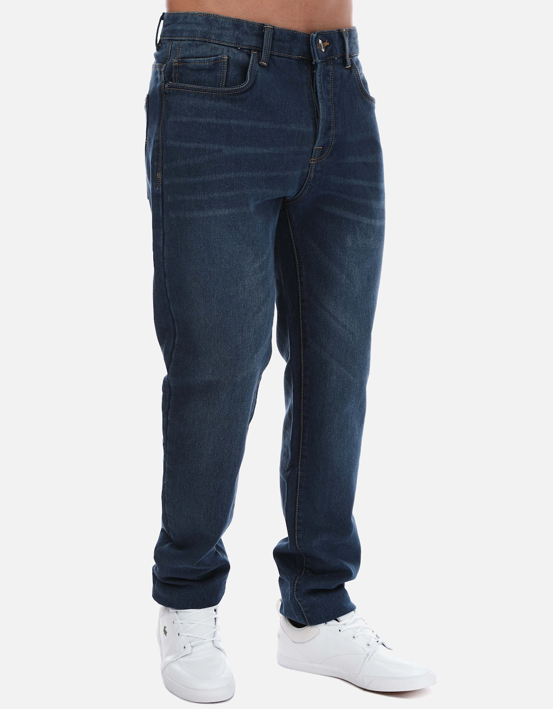 Mens Pentworth Regular Fit Jeans, 4 of 3