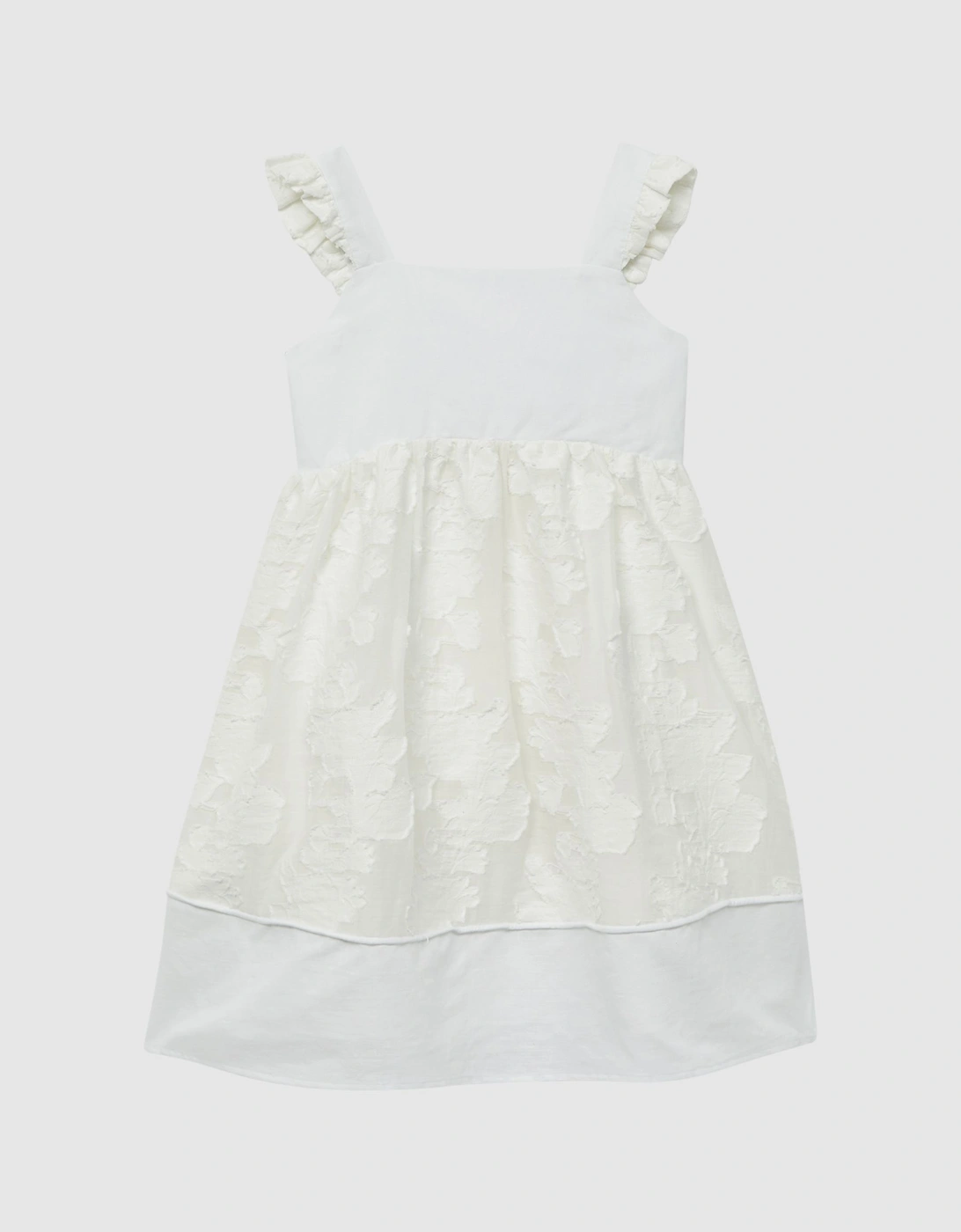 Lace Detail Bow Back Dress, 2 of 1