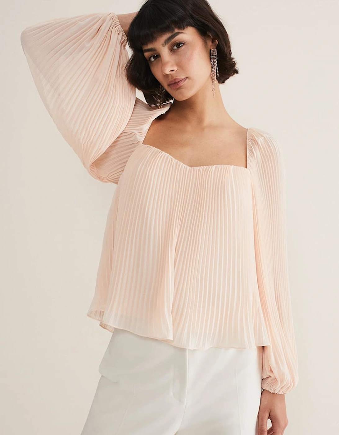 Nysa Pleated Top, 7 of 6