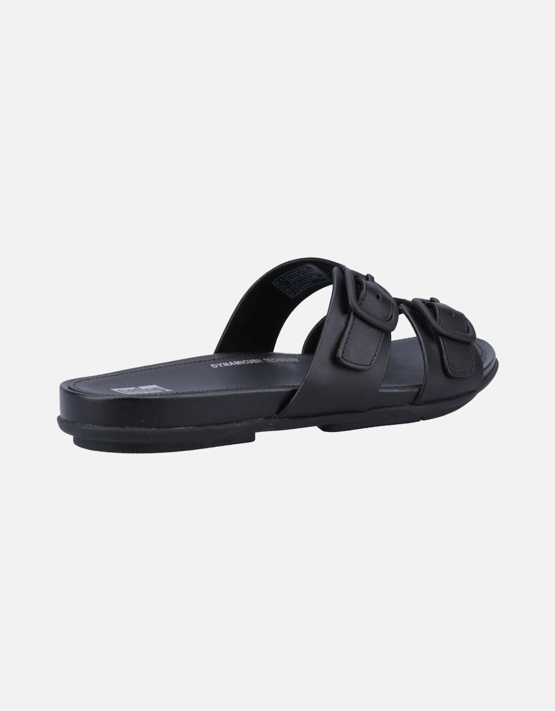 Womens Gracie Adjustable Buckle Slip On Sliders