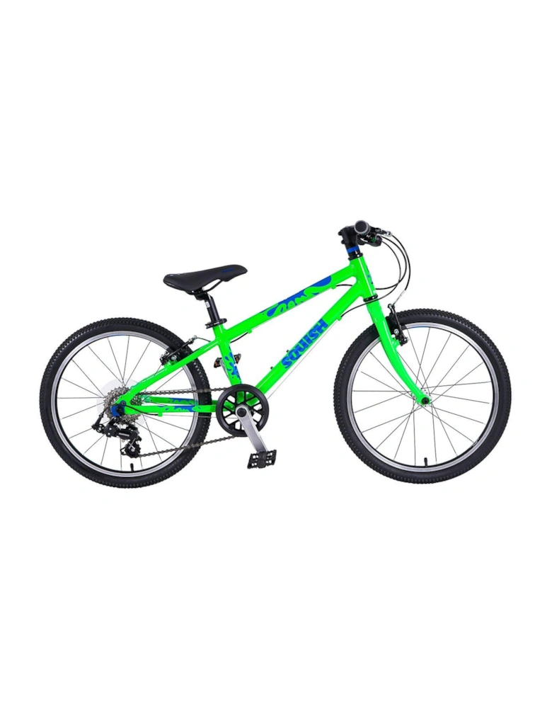 Lightweight 20" Wheel 7 Speed Childrens Bike - Green