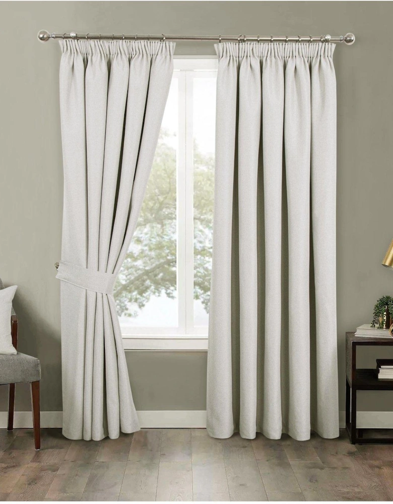 Jovy Blackout 3-Inch Pleated Curtains