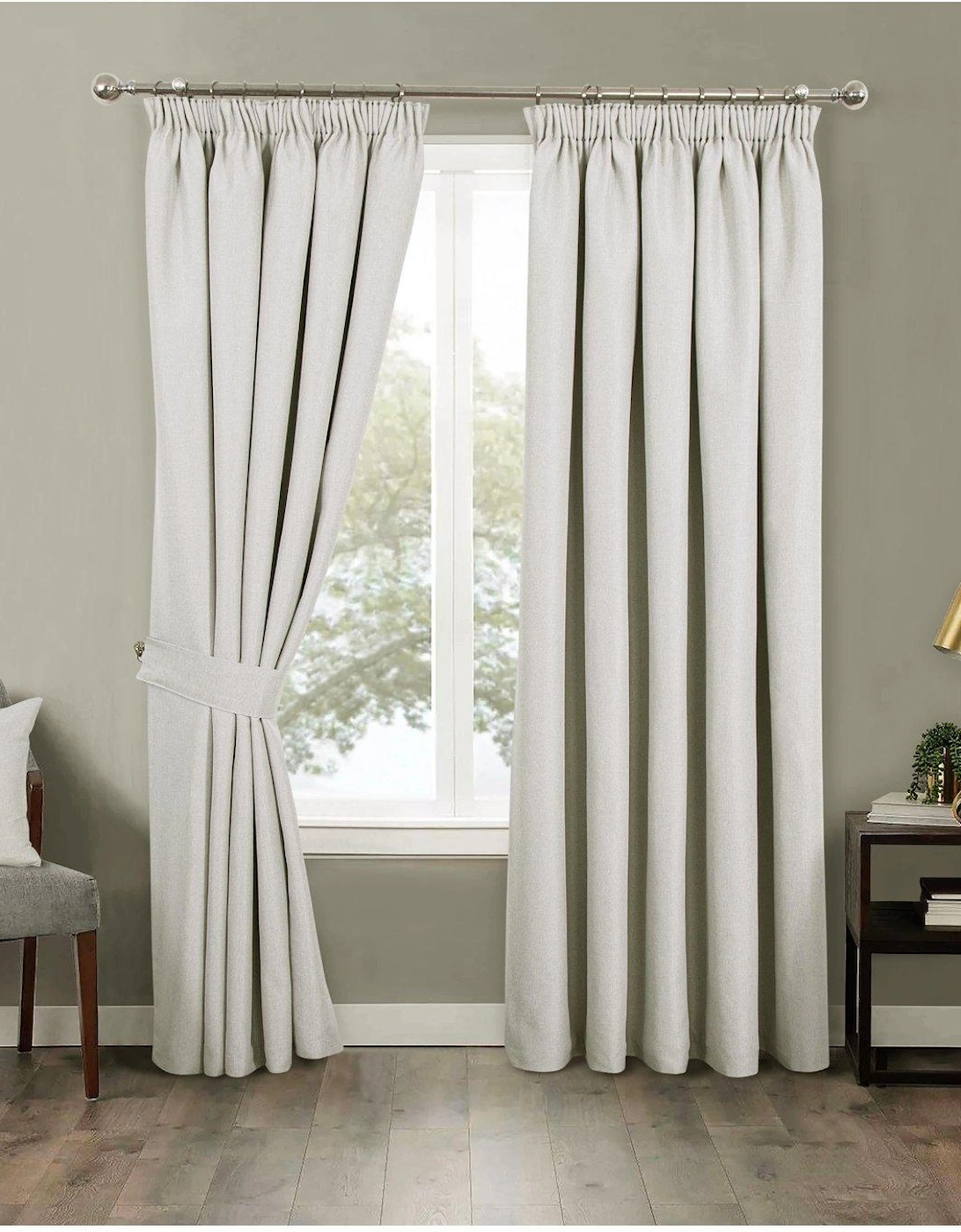 Jovy Blackout 3-Inch Pleated Curtains, 2 of 1