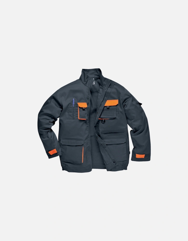 Mens Contrast Hardwearing Workwear Jacket (TX10)