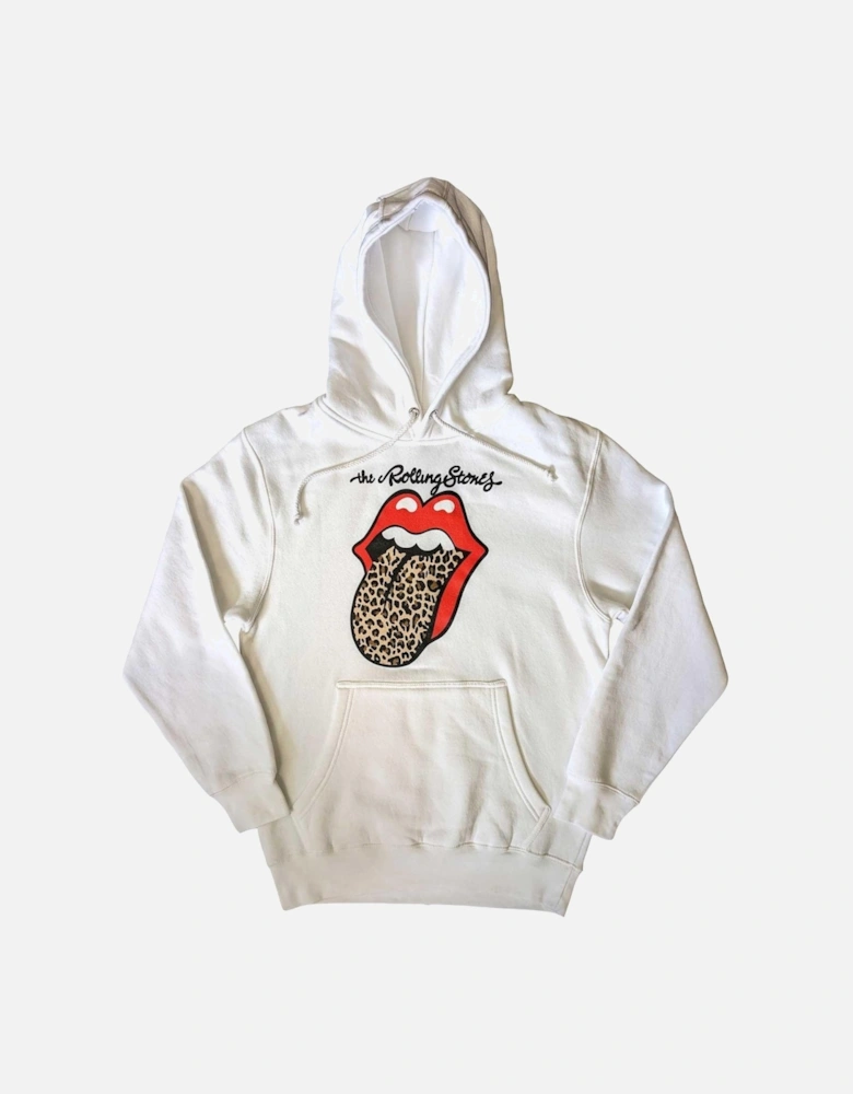 Unisex Adult Leopard Tongue Pullover Hoodie