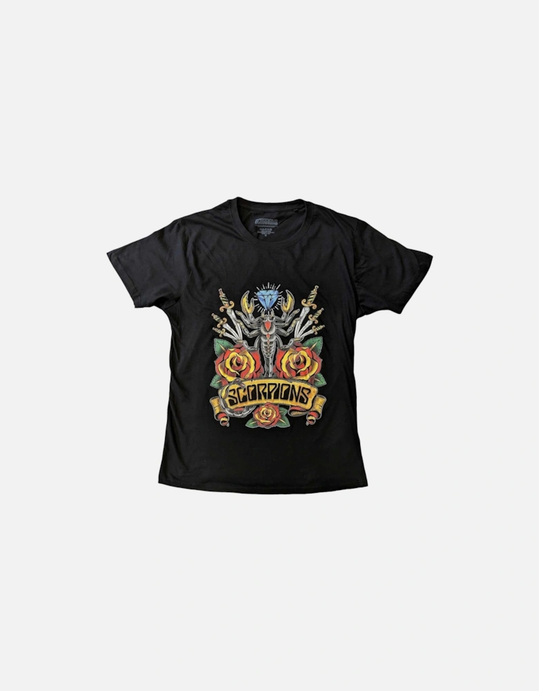 Unisex Adult Traditional Tattoo Cotton T-Shirt