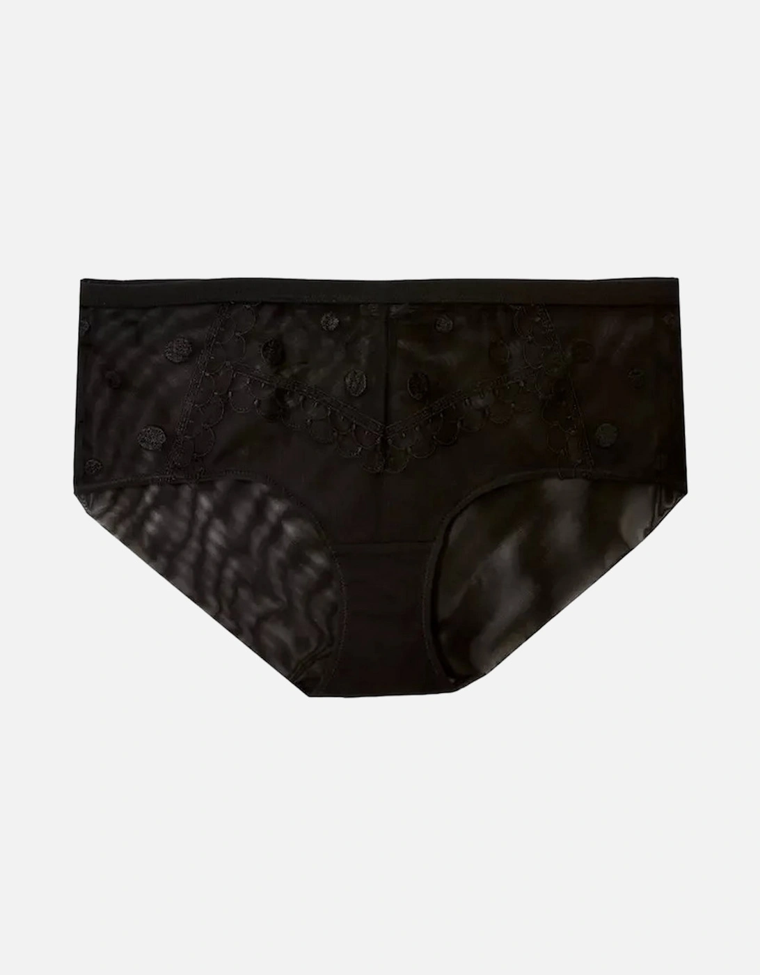 Womens/Ladies Spotted Midi Brief, 4 of 3