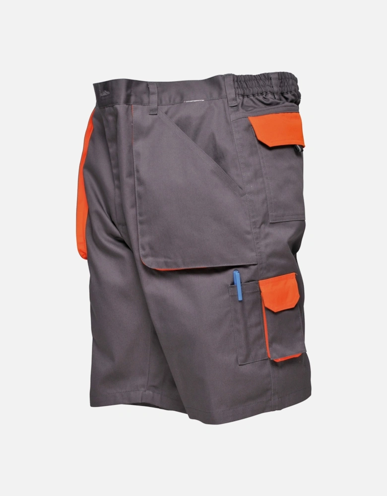 Mens Contrast Workwear Shorts