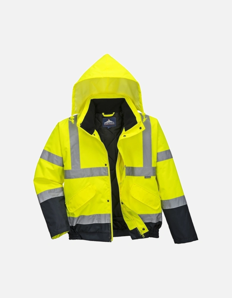 Unisex Hi-Vis Bomber Jacket (S463) / Workwear / Safetywear