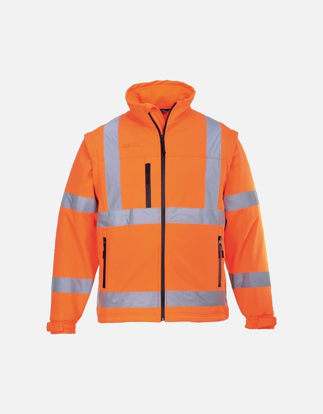 Unisex Hi-Vis Safety Softshell Jacket, 2 of 1