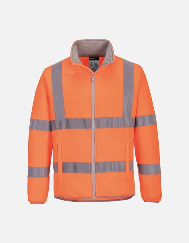 Unisex Adult Eco Friendly Hi-Vis Fleece Jacket