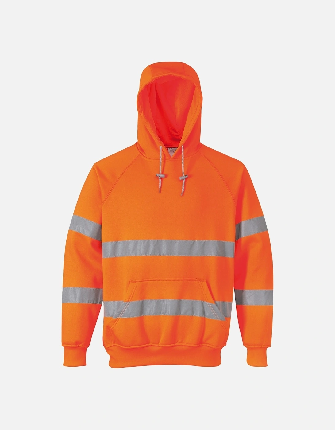 Unisex Hi-Vis Safety Hooded Sweatshirt / Hoodie, 2 of 1