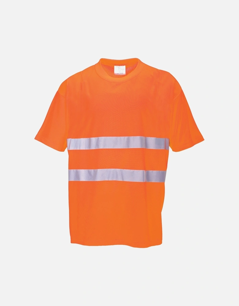 Cotton Comfort Reflective Safety T-Shirt (Pack of 2)