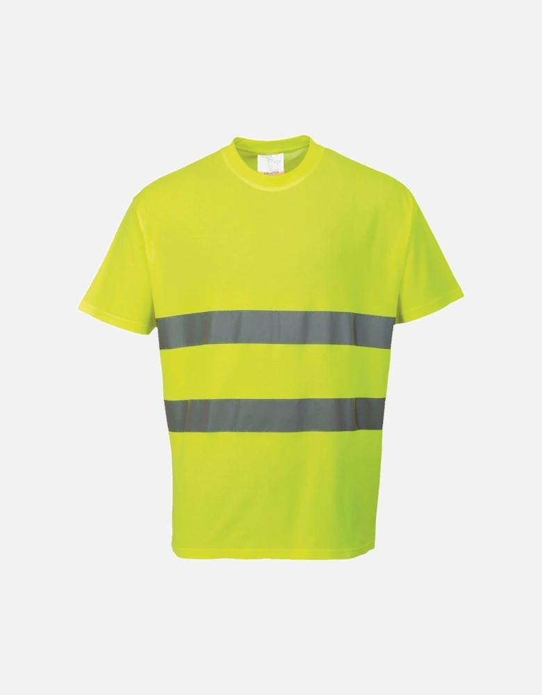 Cotton Comfort Reflective Safety T-Shirt (Pack of 2)
