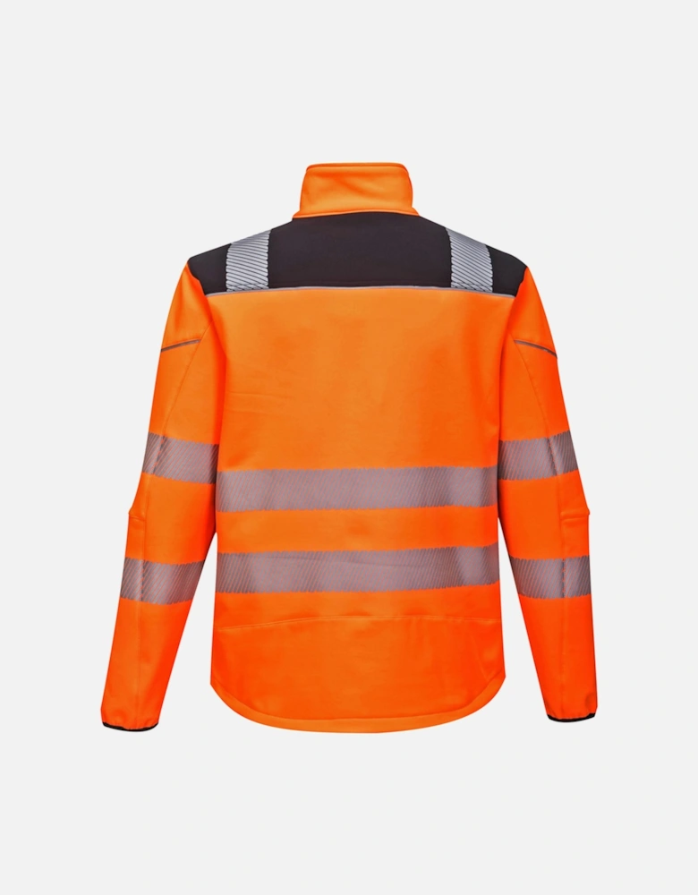 Mens PW3 Hi-Vis Soft Shell Jacket