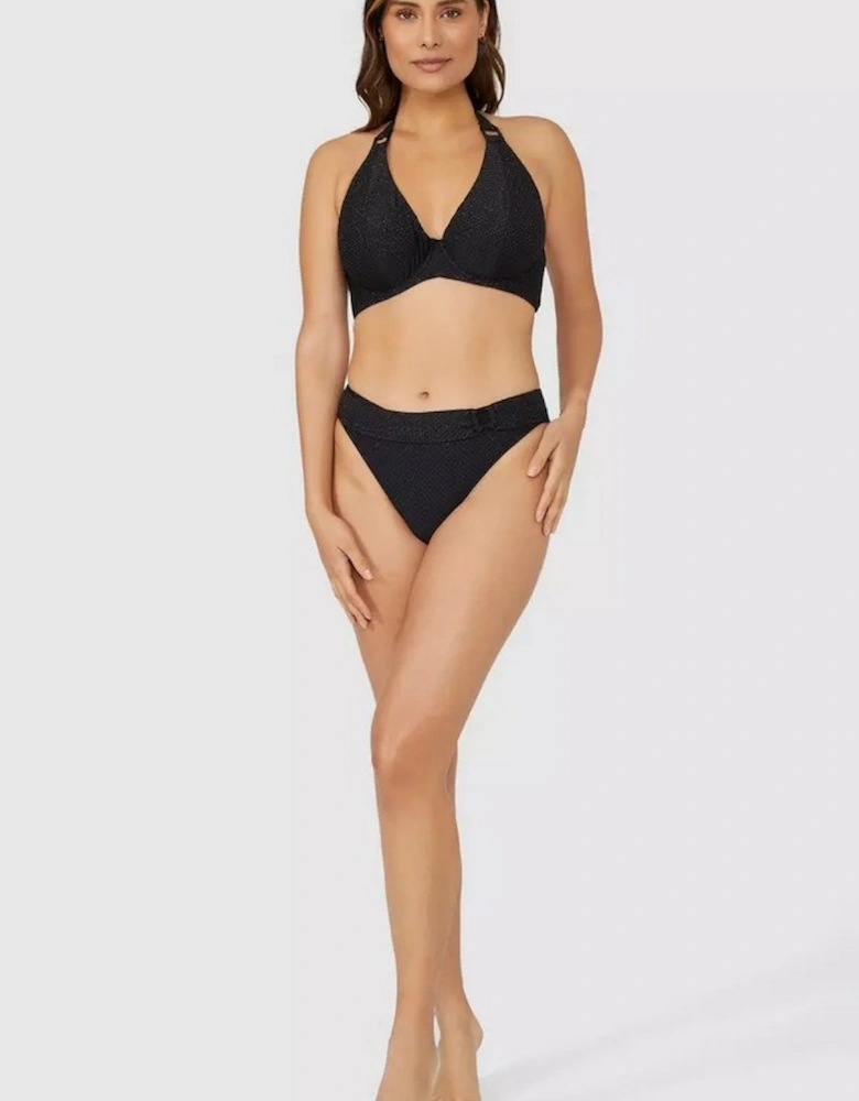 Womens/Ladies Sparkle Non-Padded Bikini Top