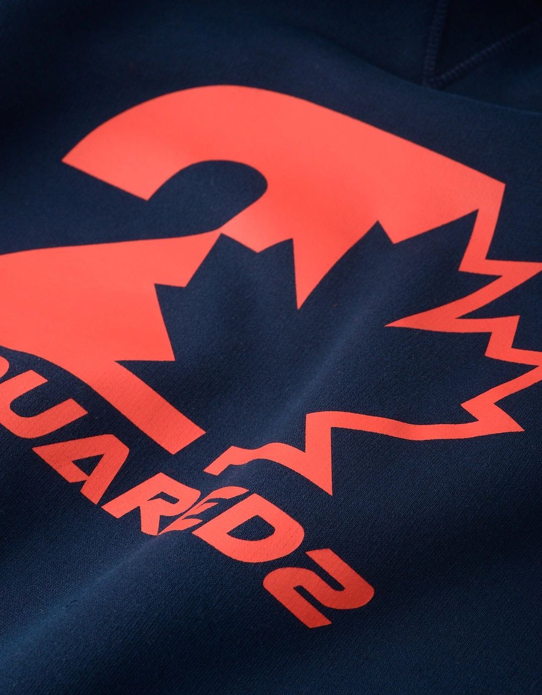 Cool Fit Maple Leaf Hoodie Navy