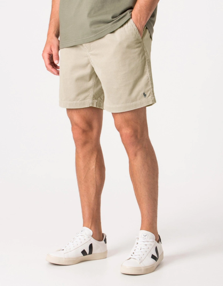Regular Fit Corduroy Prepster Shorts