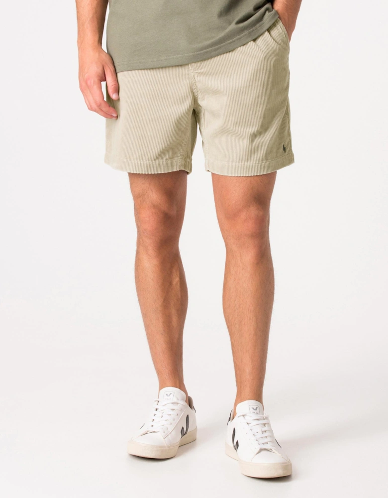 Regular Fit Corduroy Prepster Shorts