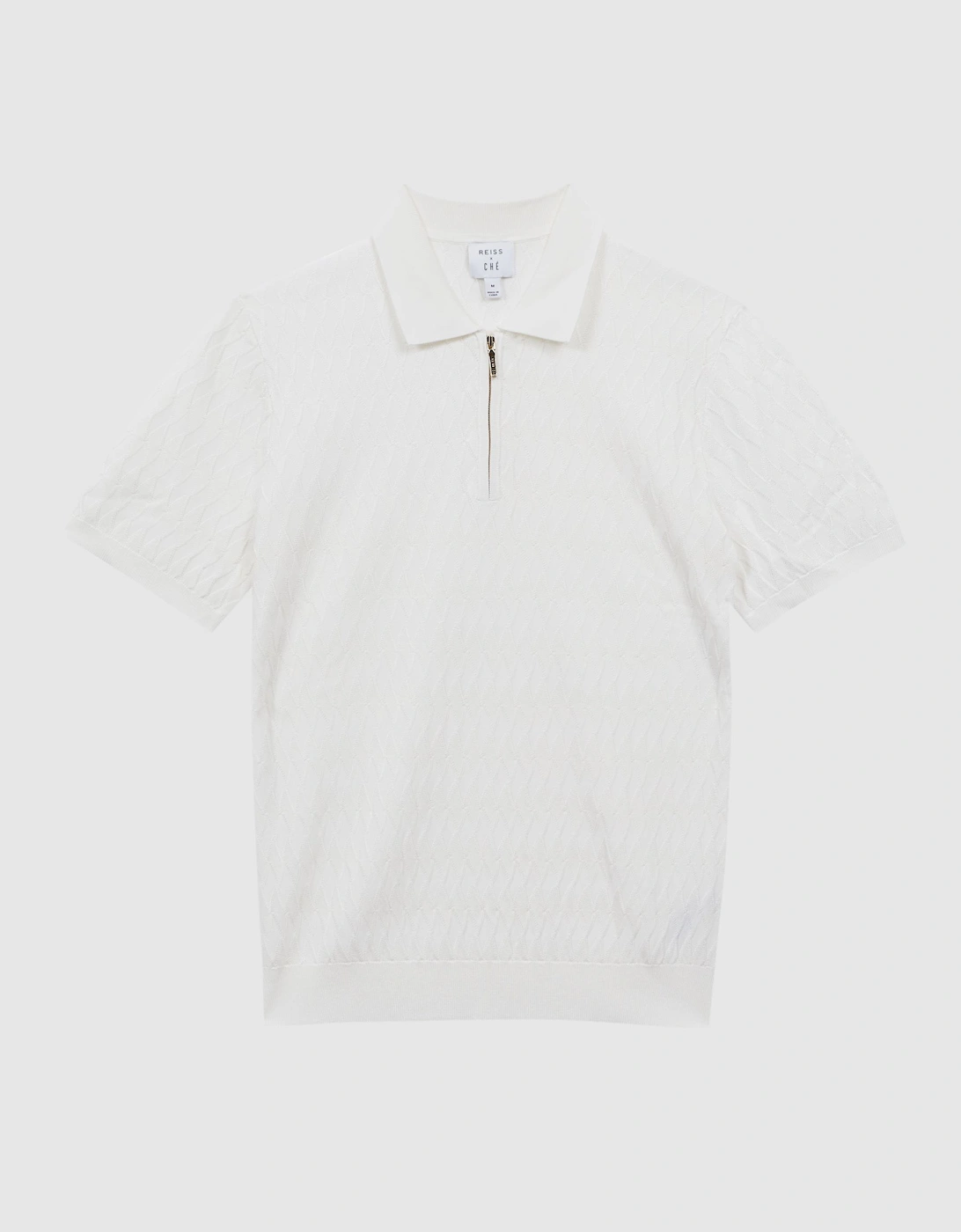 | Ché Textured Half-Zip Polo Shirt, 2 of 1