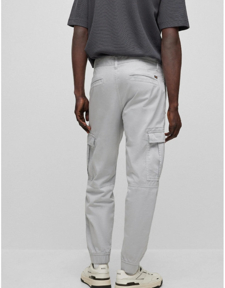 Orange Sisla-4-Cargo Trousers 050 Light/Pastel Grey