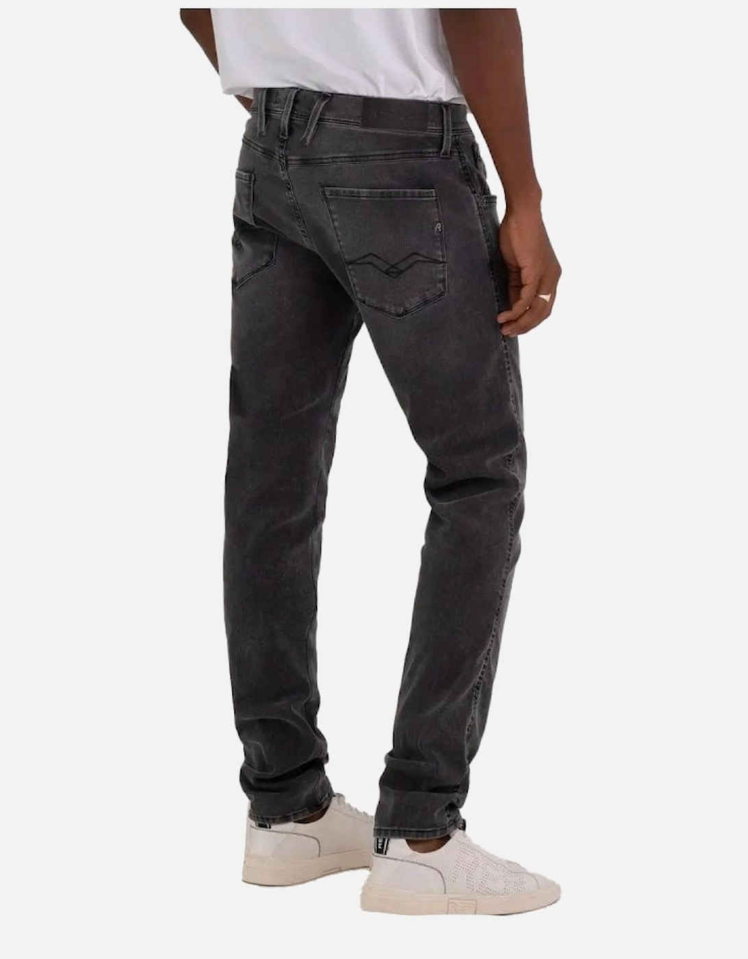 Hyperflex Recycle 360* Washed Black Anbass Slim Jean