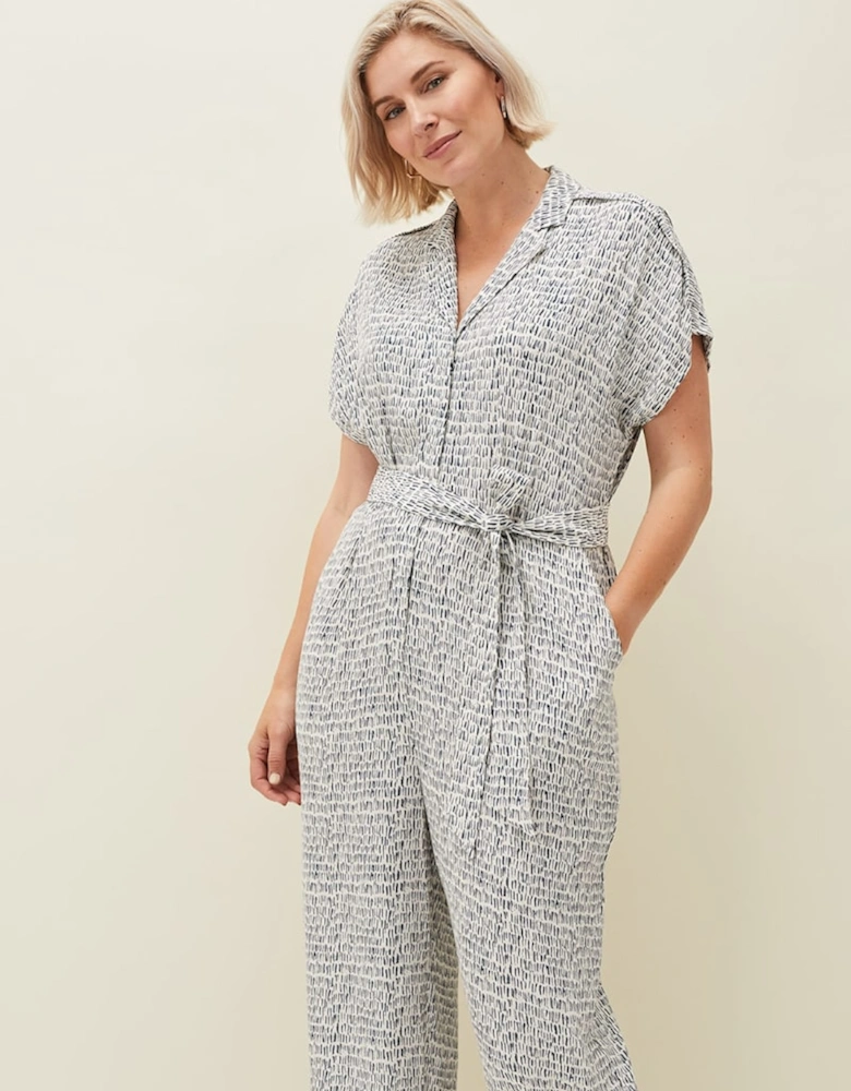 Paige Abstract Print Jumpsuit