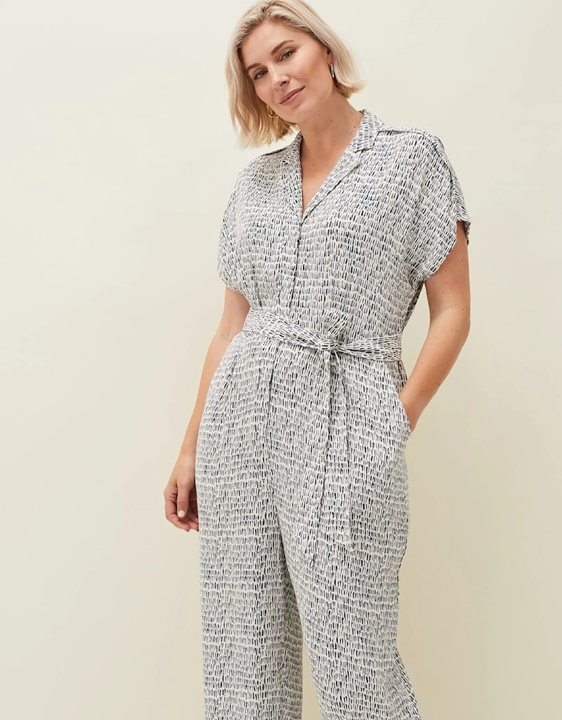 Paige Abstract Print Jumpsuit