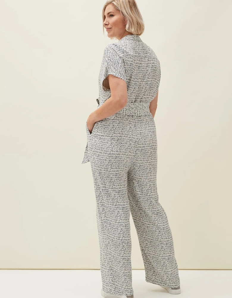 Paige Abstract Print Jumpsuit