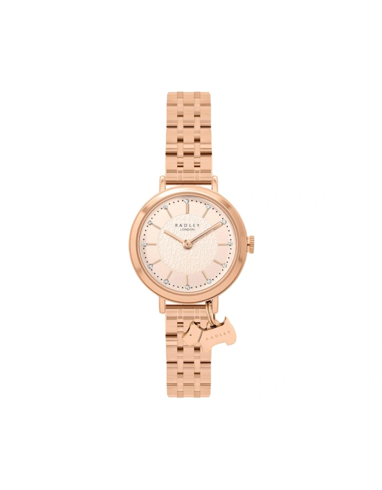 Ladies Selby Street Rose Gold Link Bracelet Watch