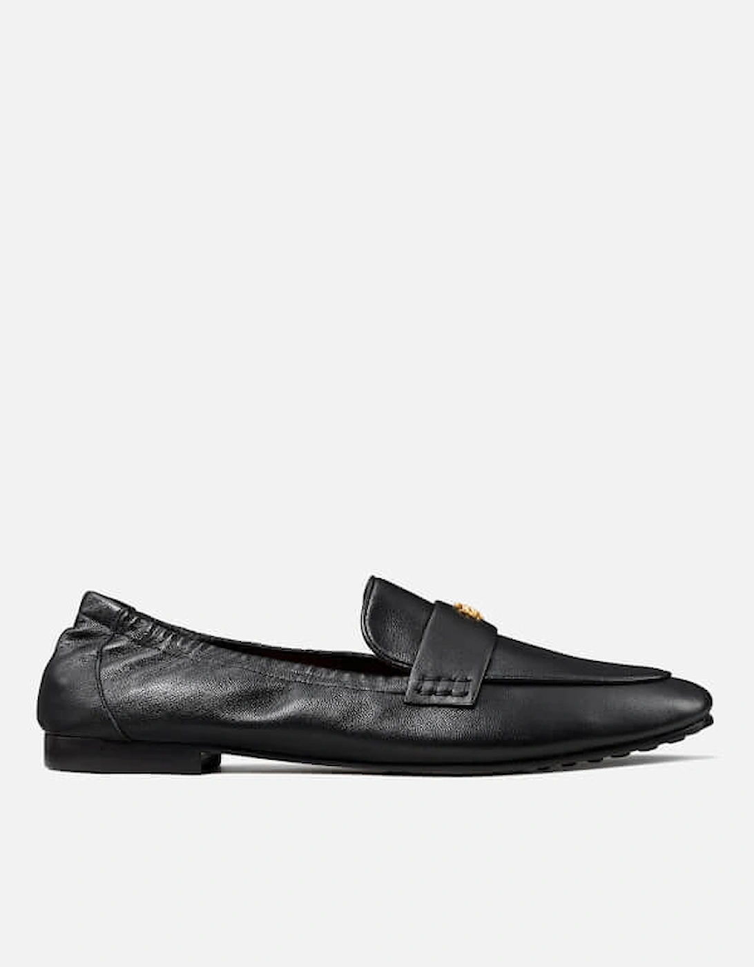 Women's Ballet Leather Loafers - Perfect Black, 2 of 1