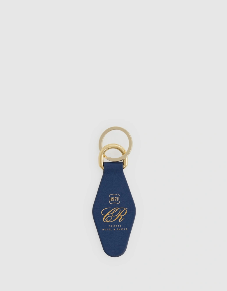 | Ché Grained Leather Keyring