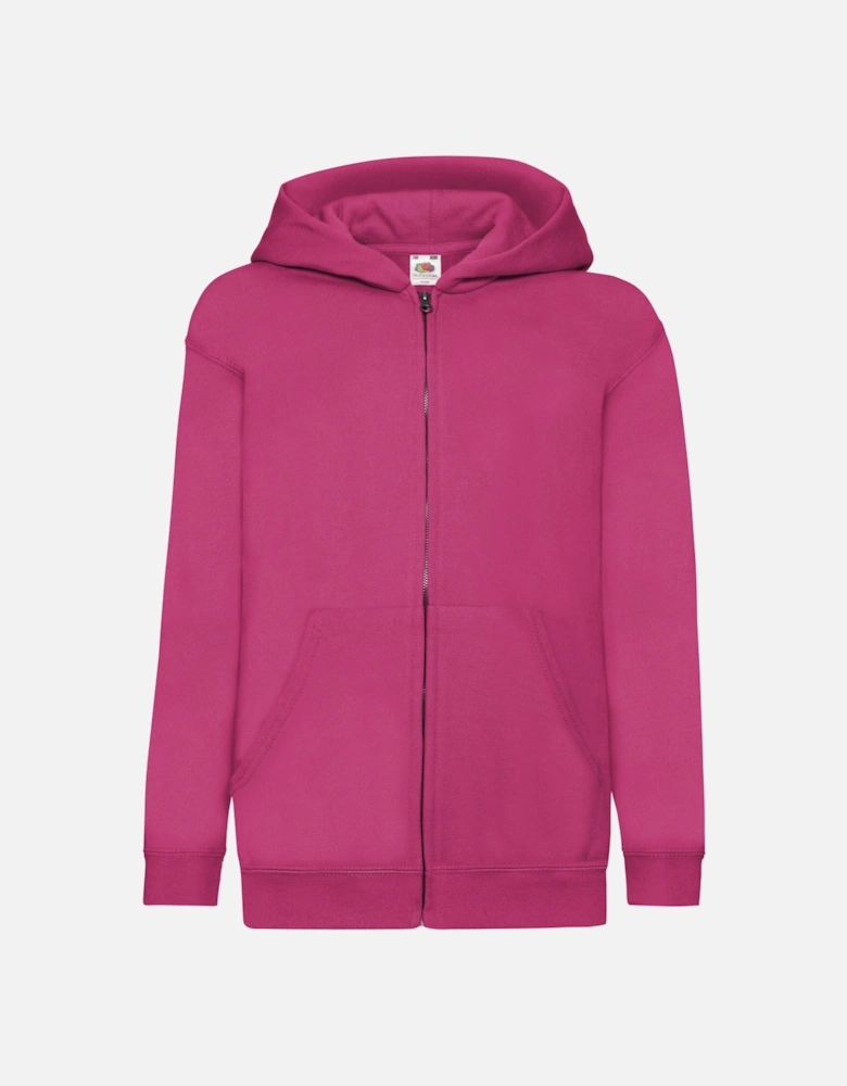 Childrens/Kids Classic Full Zip Hoodie