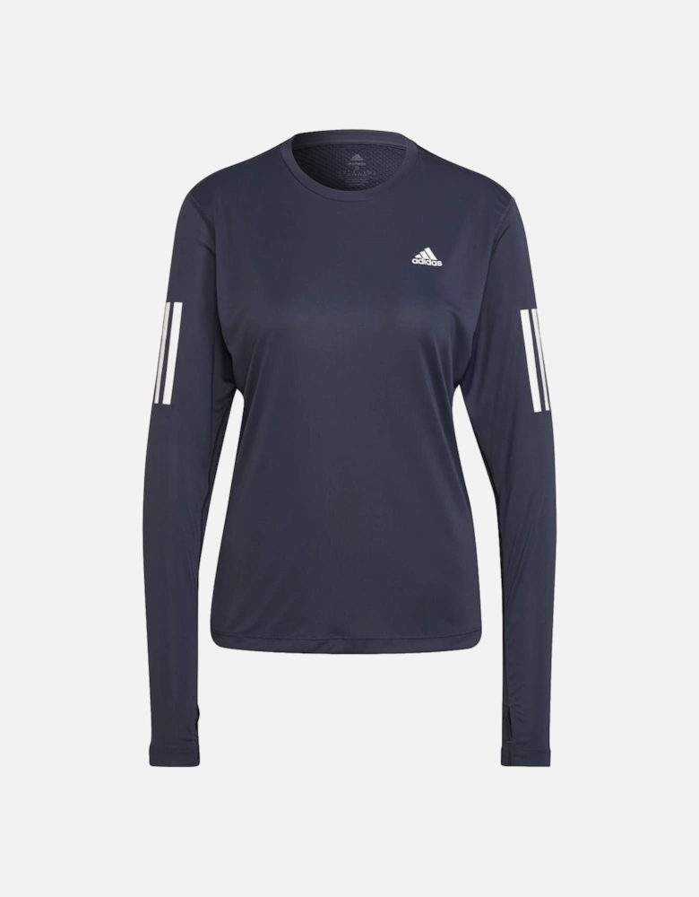 Womens Own the Run Long-Sleeve Top