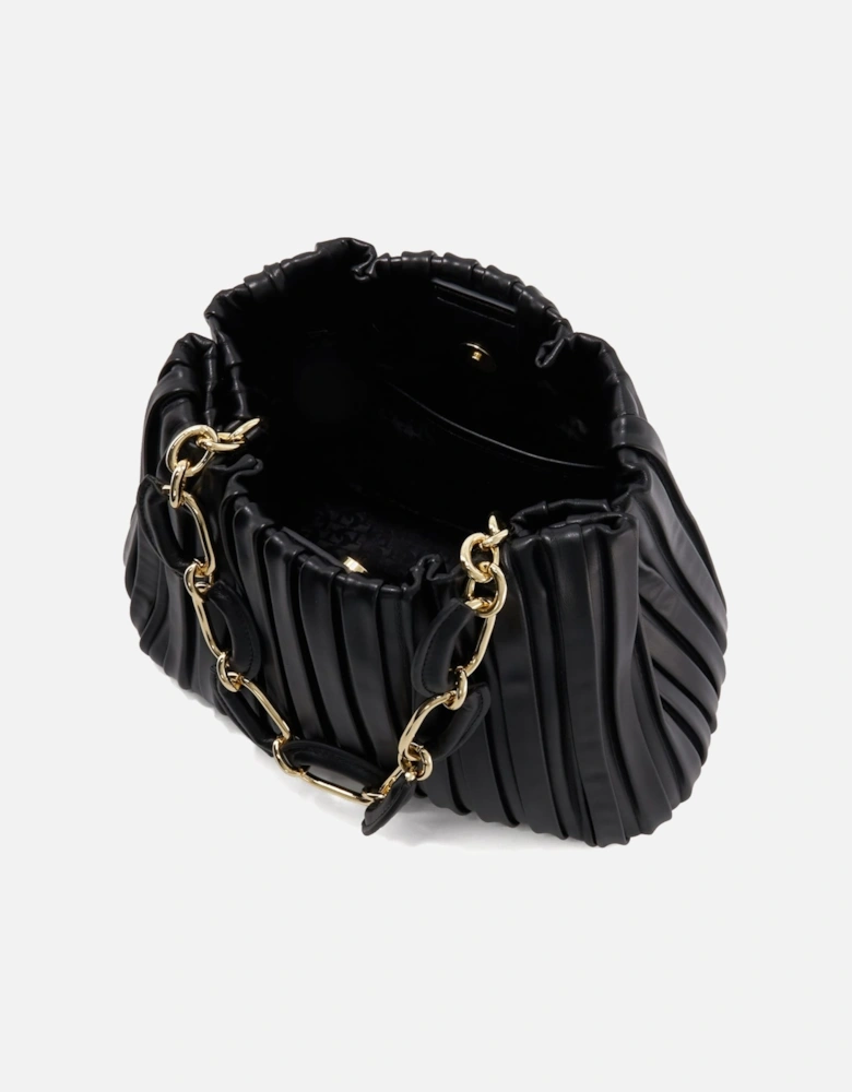 Accessories Dominie - Medium Pleated Chain-Handle Slouch Bag