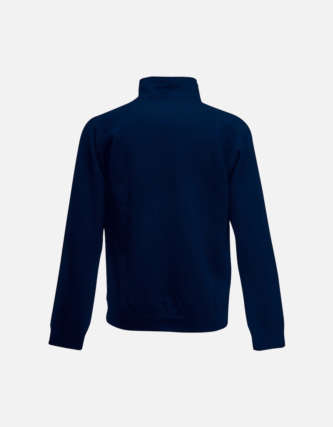 Mens Zip Neck Sweatshirt Top