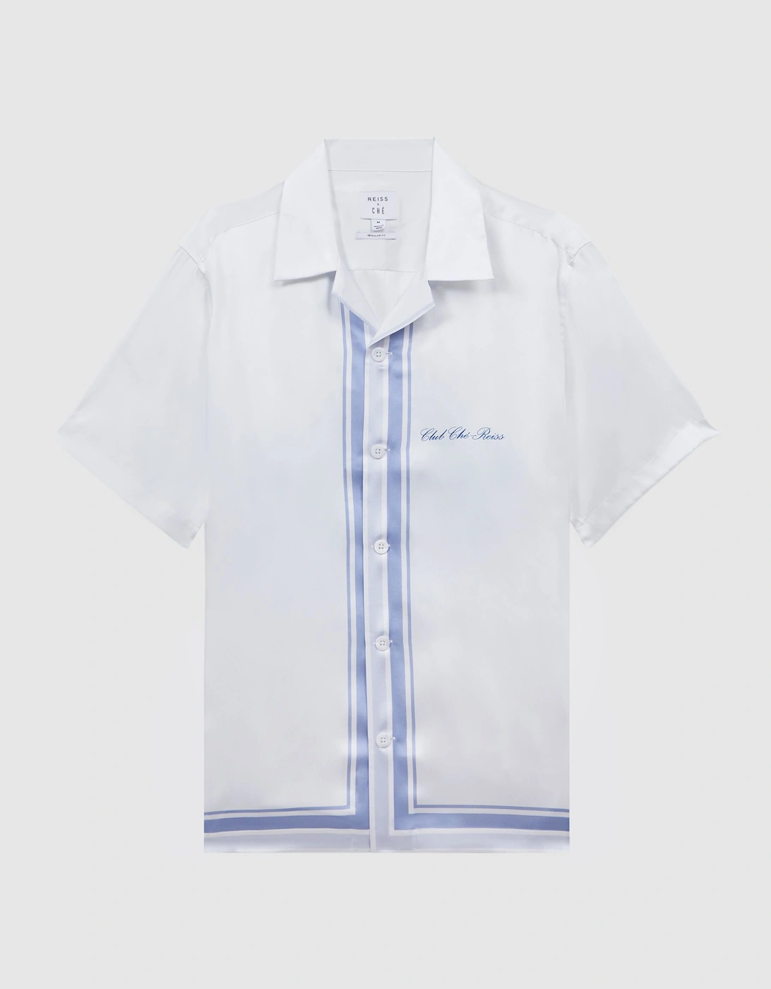 | Ché Motif Cuban Collar Button-Through Shirt, 2 of 1